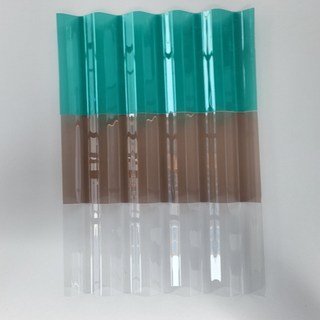 렉산 골판 C63 폴리카보네이트 국산 PC판 지붕판넬 700mm, 브라운, 2100mm, 1개