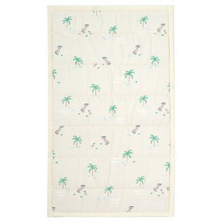 밤부베베 아동용 정글숲 냉감 쿨매트 리버시블, 셔벗크림, 1개할인