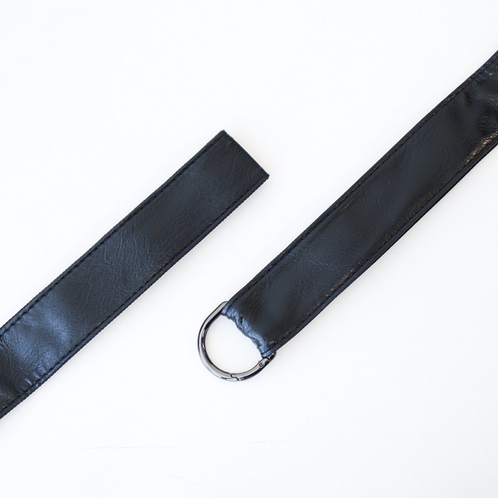 PANDAMI 오픈형 D링 가방고리 키링 부자재, 2개, 32mm 블랙할인 상세 이미지 1