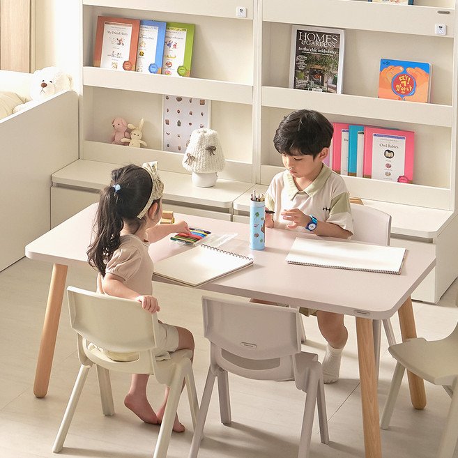 앙팡 아동용 1200 책상 + 의자 2P 방문설치, 라벤더캔디 + 우드쿠폰할인