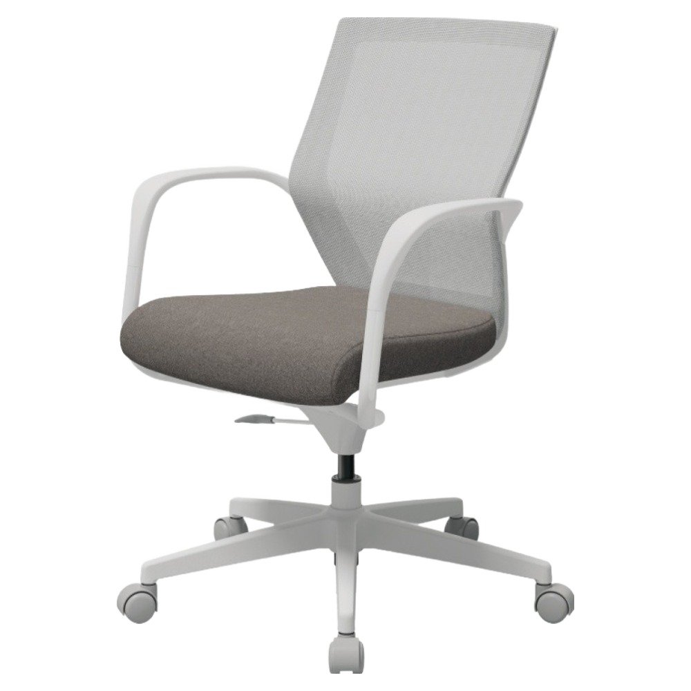 시디즈 아이블 책상 높이조절형 의자 방문설치, 화이트 + 웜그레이쿠폰할인 상세 이미지 1