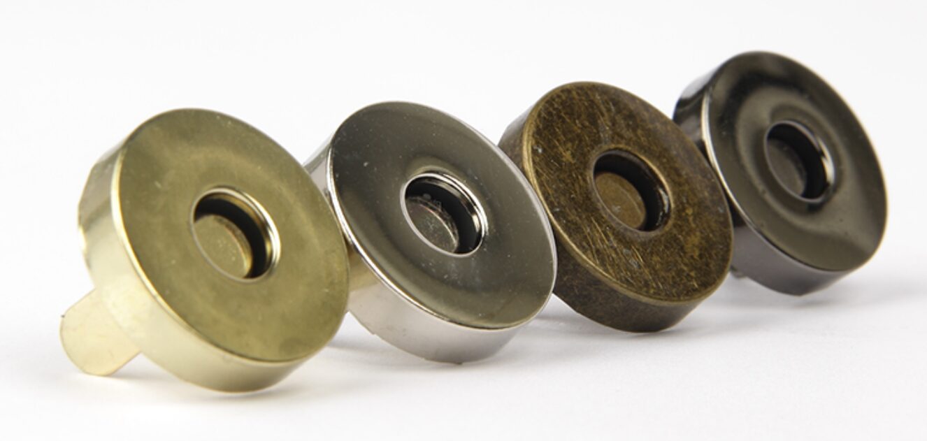 발자석 스냅단추 18mm, 은색, 8개 상세 이미지 2