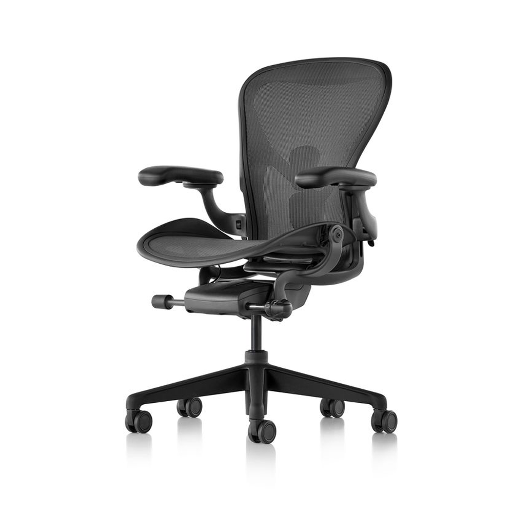 [국내정식수입품] 허먼밀러 공식딜러/ 뉴 에어론 라이트 체어 Graphite/ HermanMiller New Aeron Lite chair, Graphite, 1개 상세 이미지 2