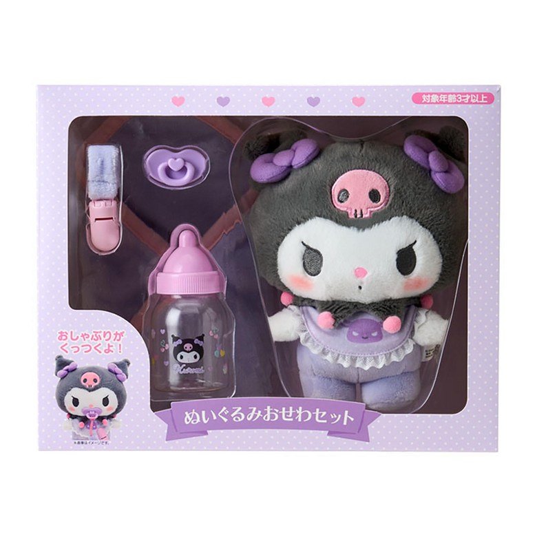 산리오(SANRIO) 인형 신세와 세트 (베이비) 쿠로미 상세 이미지 1