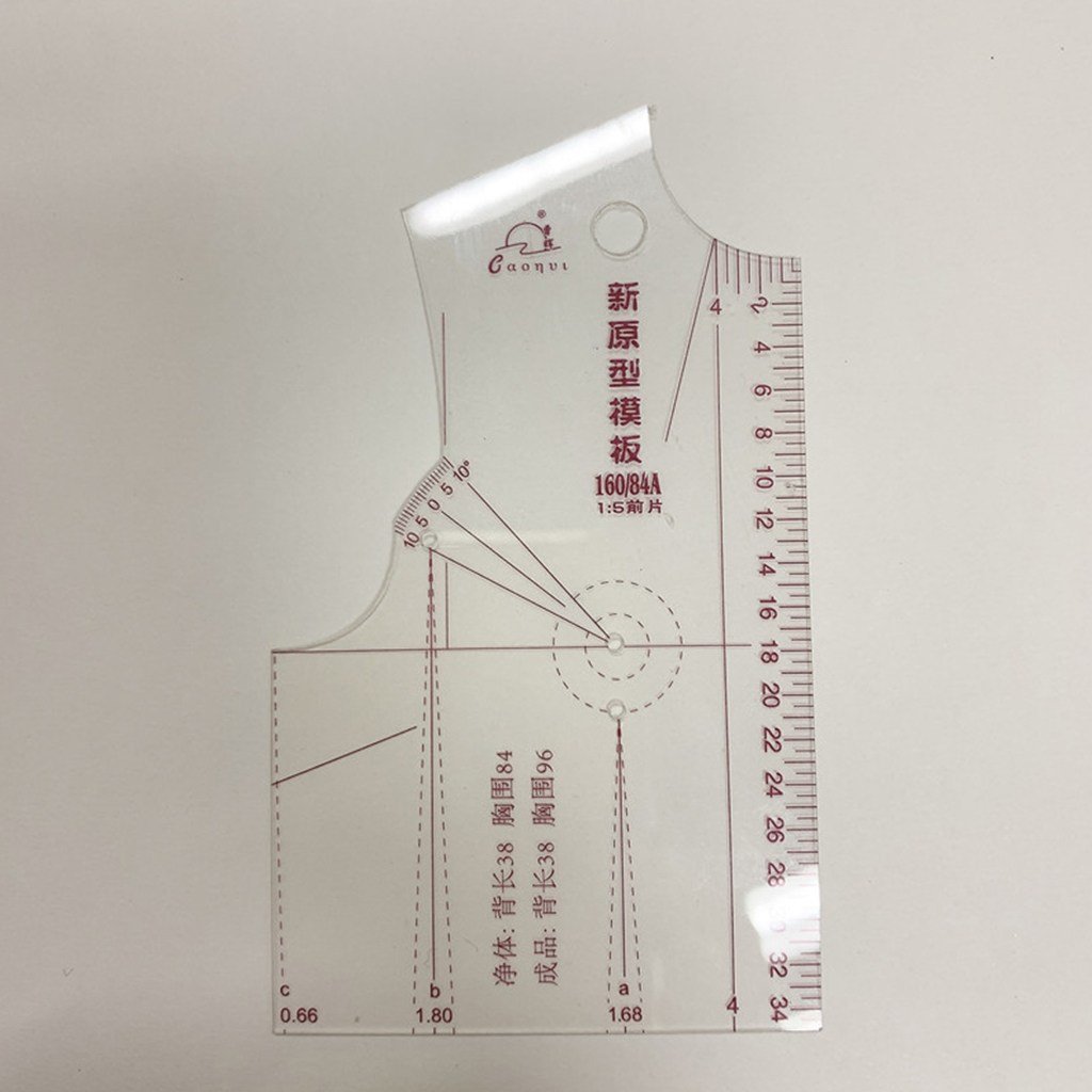 의류 재봉 자 프랑스 곡선 자 의류 패턴 제작 템플릿, 1개할인 상세 이미지 1