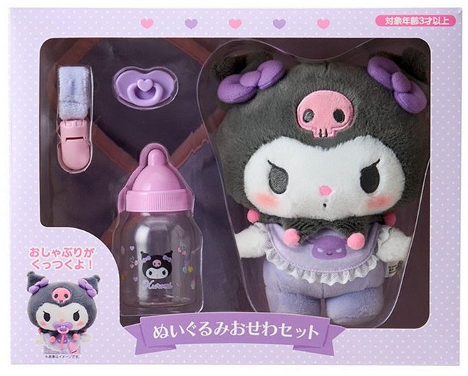 산리오(SANRIO) 인형 신세와 세트 (베이비) 쿠로미
