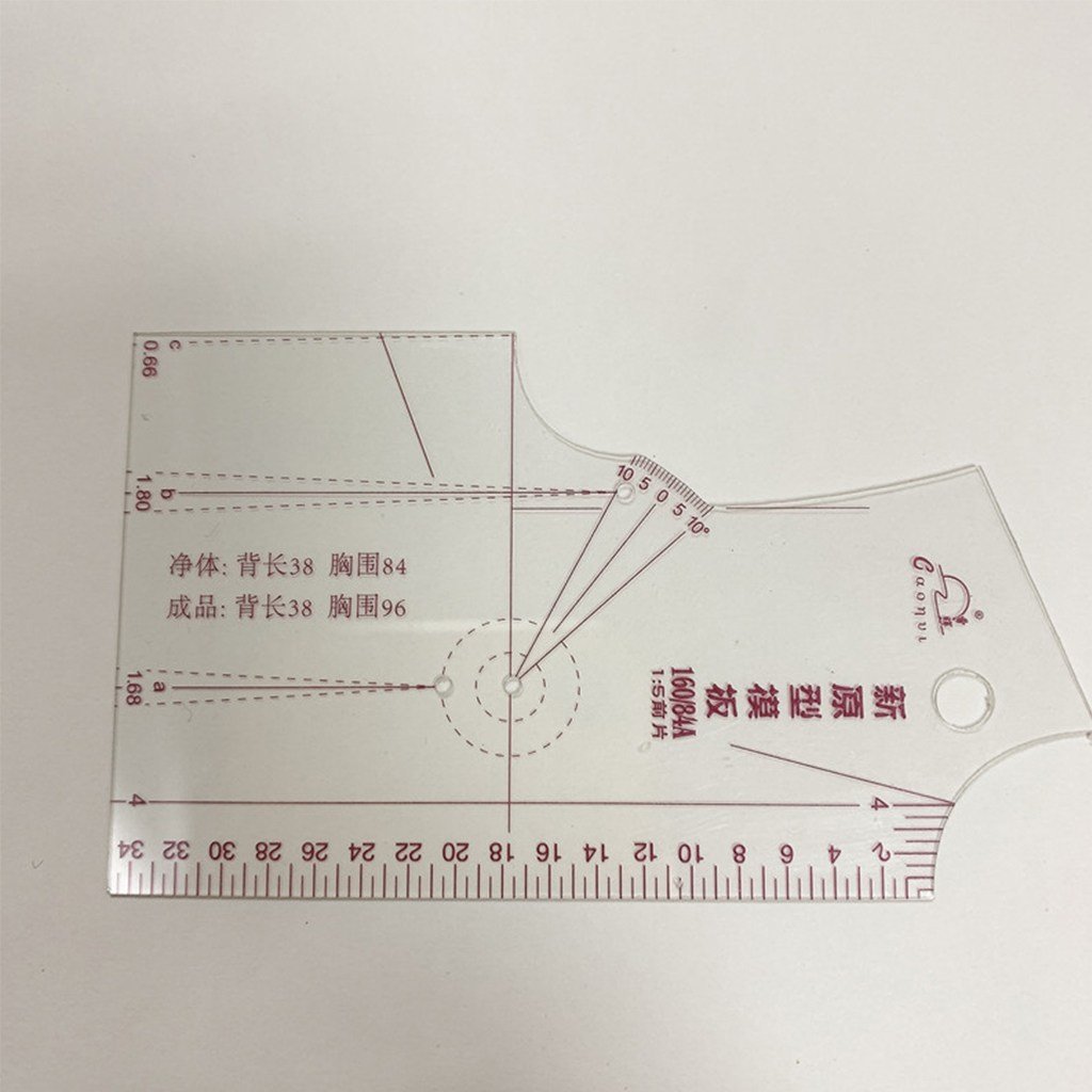 의류 재봉 자 프랑스 곡선 자 의류 패턴 제작 템플릿, 1개할인 상세 이미지 1