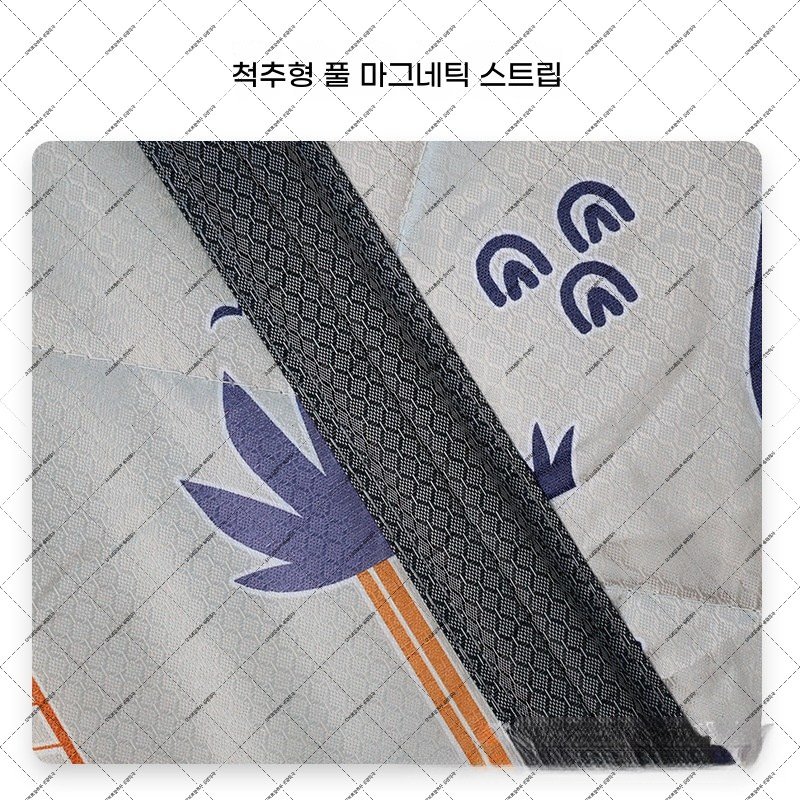 heitu-72 두꺼운 창문 면 커튼 전체 자석 스트립 겨울 방풍 보온 가정용 칸막이 신기한 제품, 95*200, 작은 나무 상세 이미지 1