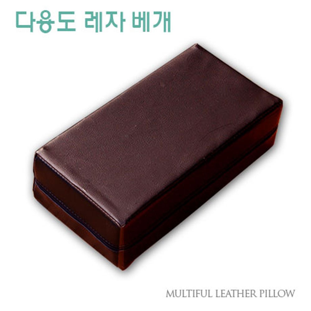 6230 월드 다용도 레자베개 [일체형], 민자 딥브라운할인 상세 이미지 1